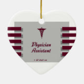 Assistent voor artsen keramisch ornament (Achterkant)