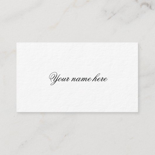 Assistent voor artsen visitekaartje (Achterkant)