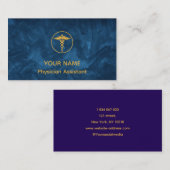Assistent voor artsen visitekaartje (Voorkant / Achterkant)