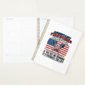 Assistent vuurwerk directeur Funny Patriottisch T- Planner (Display)