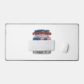 Assistent vuurwerkdirecteur Funny Patriottisch T-s Bureaumat (Keyboard & Muis)