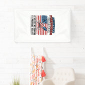 Assistent vuurwerkdirecteur Funny Patriottisch T-s Spandoek (Insitu)