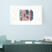 Assistent vuurwerkdirecteur Funny Patriottisch T-s Spandoek (Beurs)