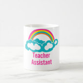 Assistent-wolkenregenboog van de leraar koffiemok (Center)