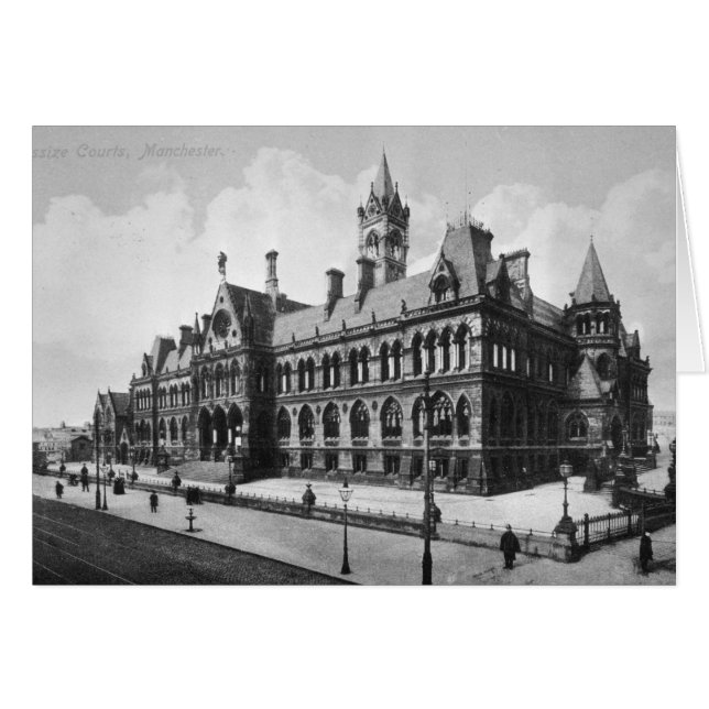 Assize Courts, Manchester, c.1910 (Voorkant Horizontaal)
