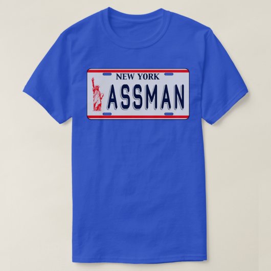 Assman Licence Bord T-shirt (Design voorkant)