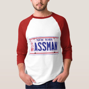 Assman New York License Bord Products T-shirt