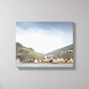 Assmannshausen am Rhein Canvas Afdruk