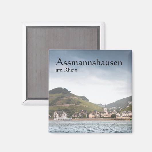 Assmannshausen am Rhein Magneet (Voorkant / Achterkant)