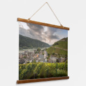 Assmannshausen Duitsland Hangend Wandkleed (Gebogen)