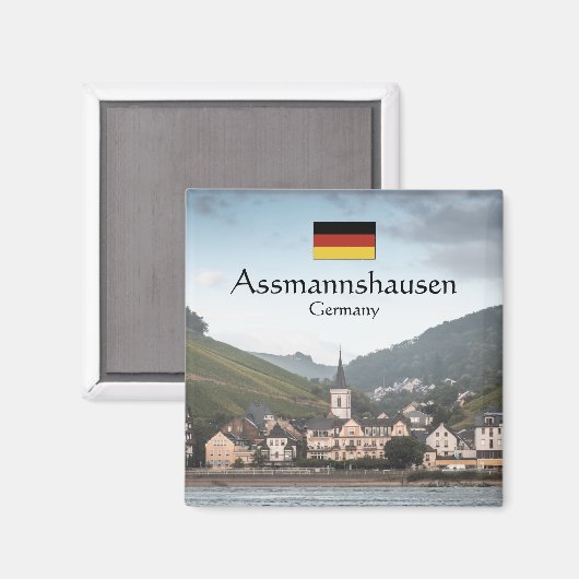 Assmannshausen Magneet (Voorkant / Achterkant)