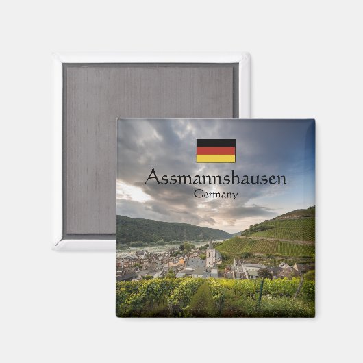 Assmannshausen Magneet (Voorkant / Achterkant)