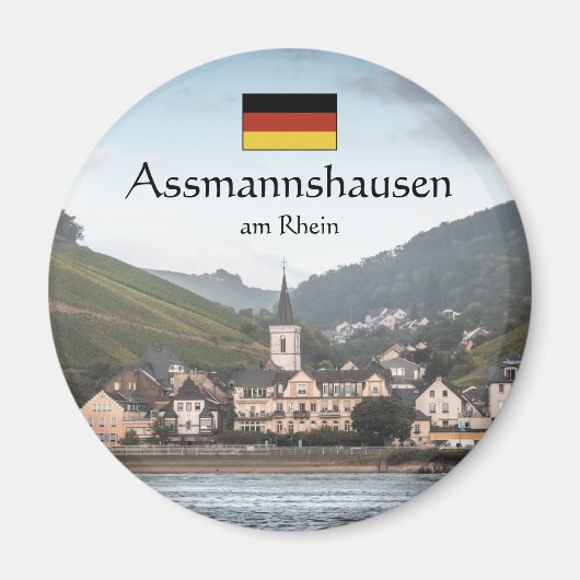 Assmannshausen Souvenir Magneet (Voorkant)
