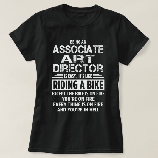 Associate Art Director T-shirt (Design voorkant)