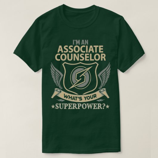 Associate Counselor Associate Counselor T-shirt (Design voorkant)