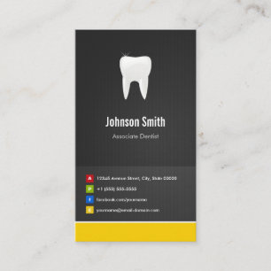 Associate Dentist - Dental Creative Visitekaartje