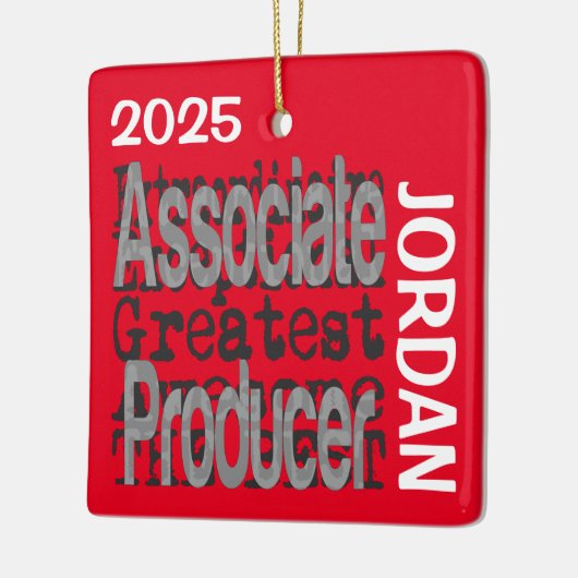 Associate Producer Buitengewoon DOUANE Keramisch Ornament (Links)