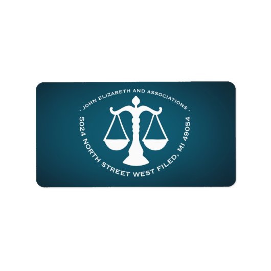 Associatie-Adresetiketten Etiket (Voorkant)