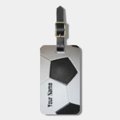 Associatie Football Voetbal Label Bagagelabel (Voorkant verticaal)