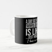 Association Croquet grappig cadeauidee Koffiemok (Voorkant links)