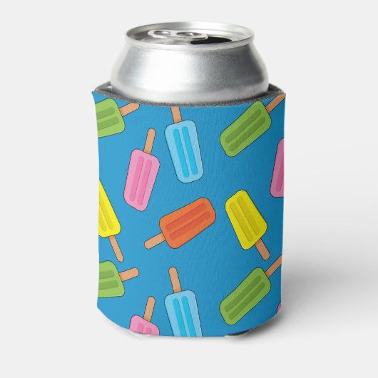 Assorptiepatroon voor kleurrijke populaties blikjeskoeler (Blikje Achterkant)