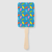 Assorptiepatroon voor kleurrijke populaties handwaaier (Voorkant)