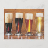 Assorted beers and ales briefkaart (Voorkant)