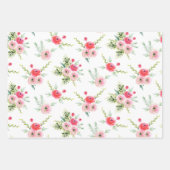Assorted Bouquet Pattern Wrapping Paper Sheets (Voorkant 2)