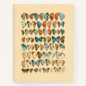 Assorted Butterfly Hardcover Spiraal Schetsboek Notitieboek (Voorkant)