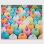 Assorted Color sky lantern lot Cadeaupapier (Vlak)