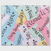 Assorted-color van naamkaarten cadeaupapier (Vlak)