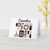 Assorted Cosmetics Kaart (Gele Bloem)