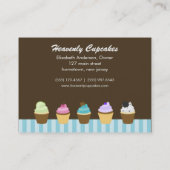 Assorted Cupcakes Visitekaartjes (Achterkant)