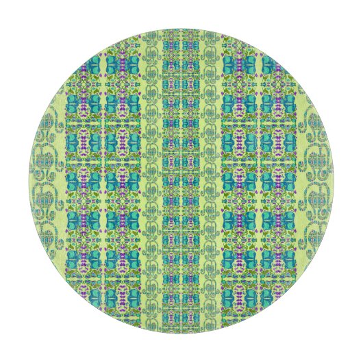 Assorted Floral Cupflowers Snijplank (Voorkant)