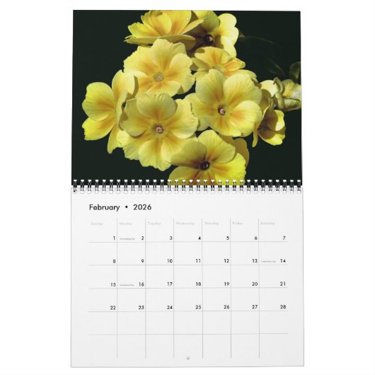 Assorted Flowers   Kalender (Feb 2026)
