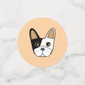 Assorted Franse Bulldog Gezicht Tafel Confetti (Kleine voorkant)