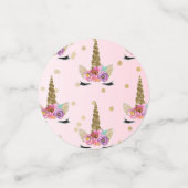 Assorted Glitter Unicorn Sparkle Verjaardagsfeest Confetti (Kleine voorkant)