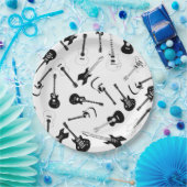 Assorted Guitars Papier Bord (Feest)