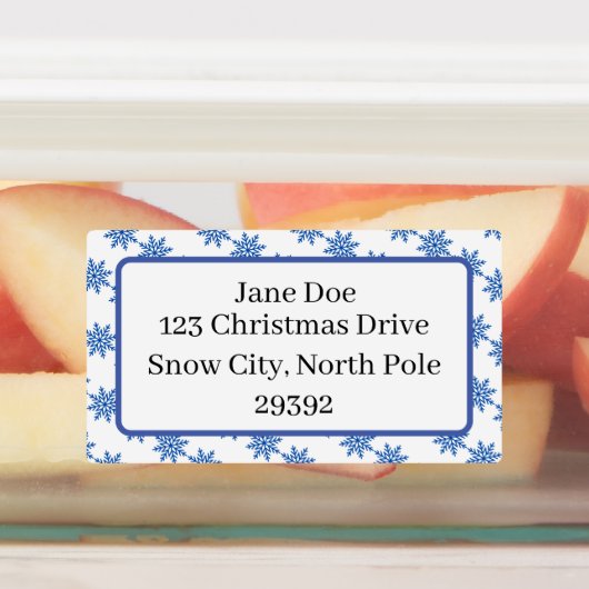 Assorted Holiday Pattern Custom Gift Labels (Aangebracht)