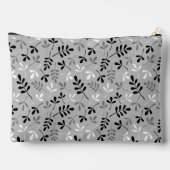 Assorted Leaves Patroon Monochrome Etui (Achterkant)