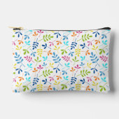 Assorted Leaves Pattern Meerkleurig op wit Etui (Voorkant)