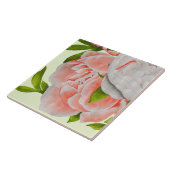 Assorted Peonies on a Ceramic Tile (C) Tegeltje (Zijkant)
