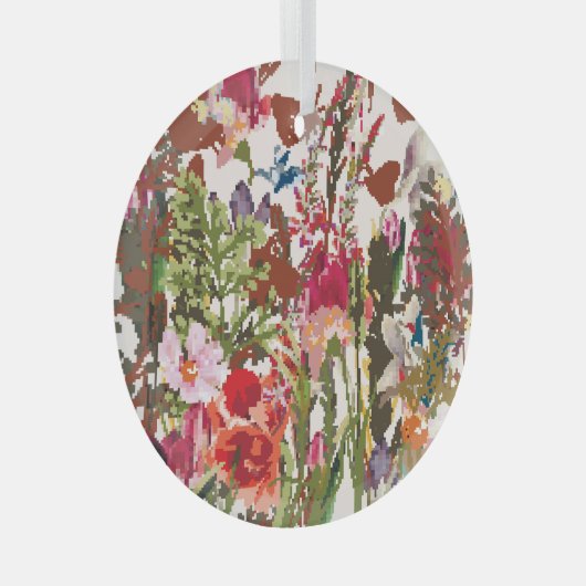 Assorted Plant Ensemble Glas Ornament (Voorkant Rechts)