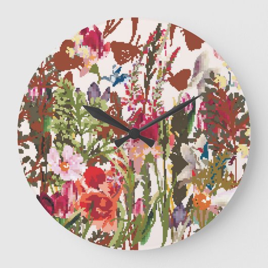 Assorted Plant Ensemble Grote Klok (Voorkant)
