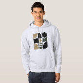 Assorted Shapes Heren Basic Hooded Sweatshirt (Voorkant volledig)