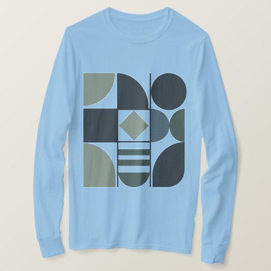 Assorted Shapes Long Sleeve T-Shirt (Design voorkant)