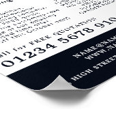 Assorted Tiles, Floorer, Tile Installer Advert Poster (Hoek)