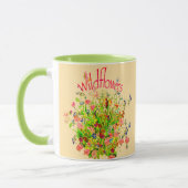 Assorted Wildflowers Pretty Mug Mok (Links)