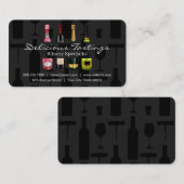 Assorted Wine Champagne Tastings Visitekaartje (Voorkant / Achterkant)