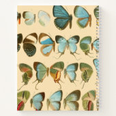 Assorteer Butterfly Hardcover Spiral Sketchbook Notitieboek (Achterkant)
